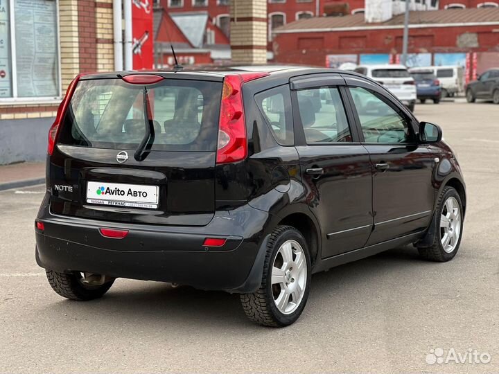 Nissan Note 1.6 AT, 2007, 249 700 км