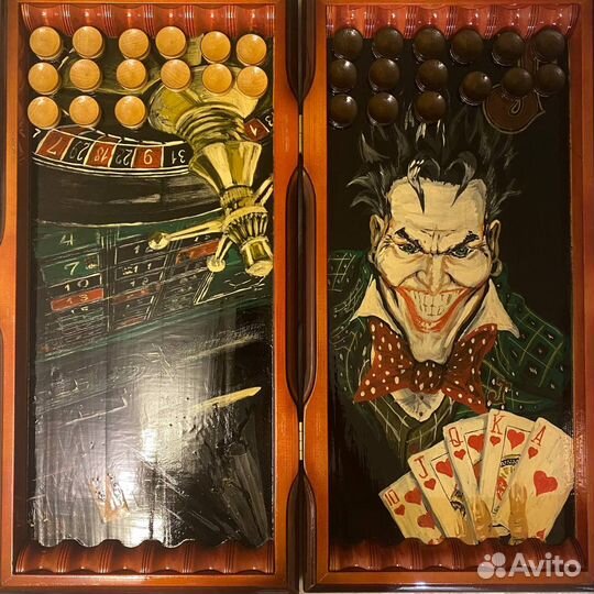 Нарды ручная работа эксклюзив/на подарок