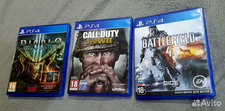 Диски игры для ps4