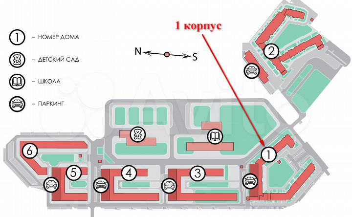 Квартира-студия, 27,4 м², 3/12 эт.