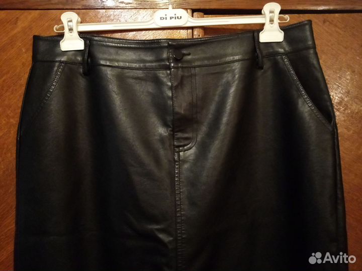 Юбка из экокожи 58 размер