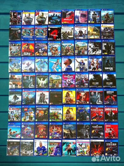 Игры на ps4, PS5