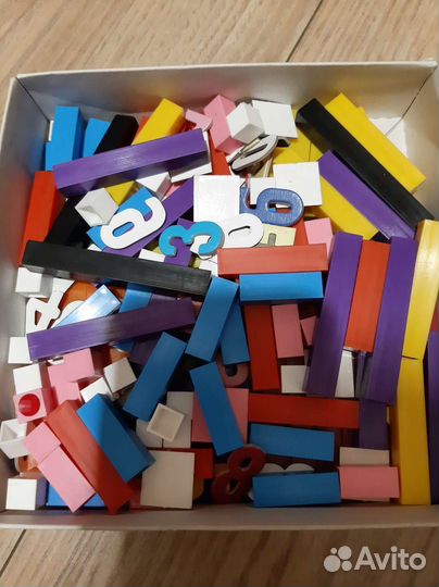 Цветные счетные палочки Кюизенера пособие