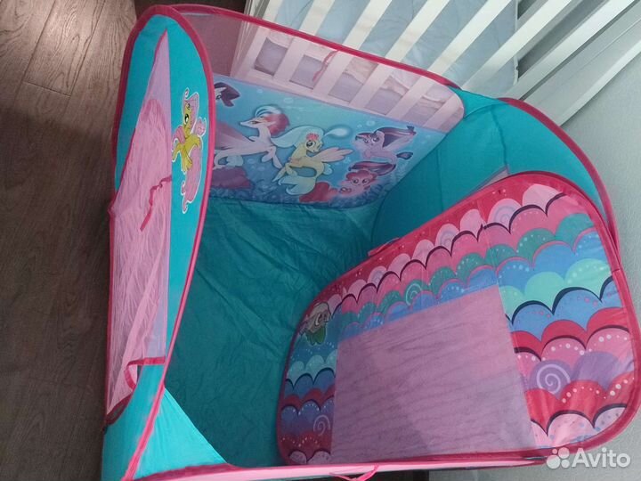 Детская игровая палатка с шариками