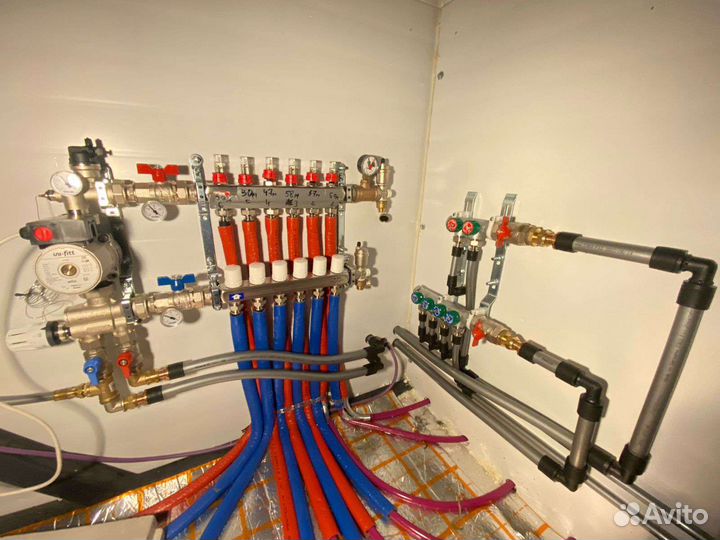 Услуги сантехника отопление