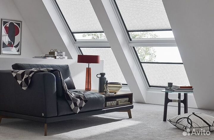 Рулонные шторы плиссе. Замер бесплатно