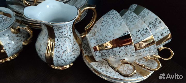 Чайный сервиз старинный Германия
