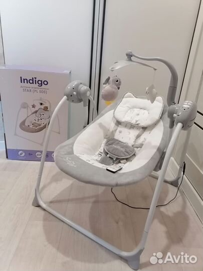 Детские электронные качели для новорожденных