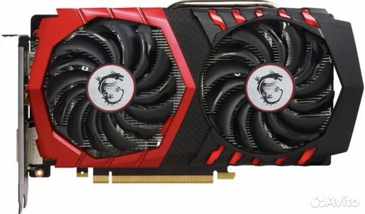 Видеокарта MSI GeForce GTX 1050 Ti gaming X 4G