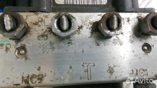 Блок ABS nissan qashqai J10 (KVN08KW01)