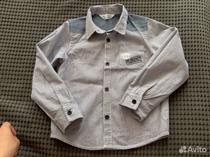 Рубашка на мальчика 104