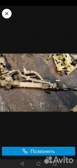 Рулевая рейка на Ниссан Альмера, радиатор печки