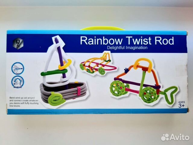 Гибкий конструктор Rainbow twist rod