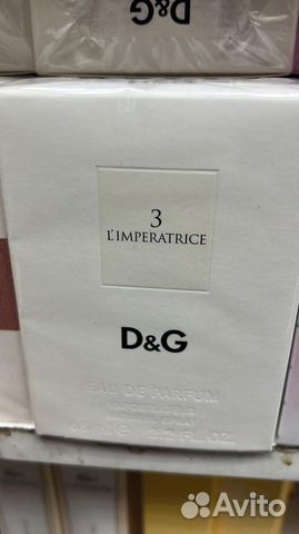 Духи Dolce&Gabbana Anthology LImperatrice 3 65ml