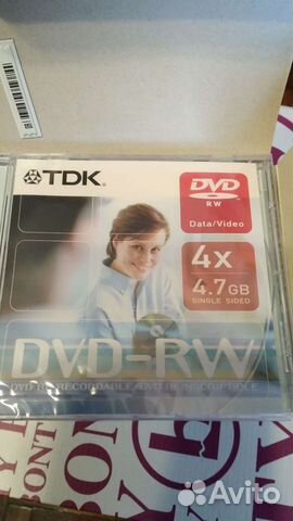 Dvd-RW диски TDK новые