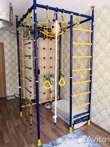 Детский спортивный комплекс с паутиной