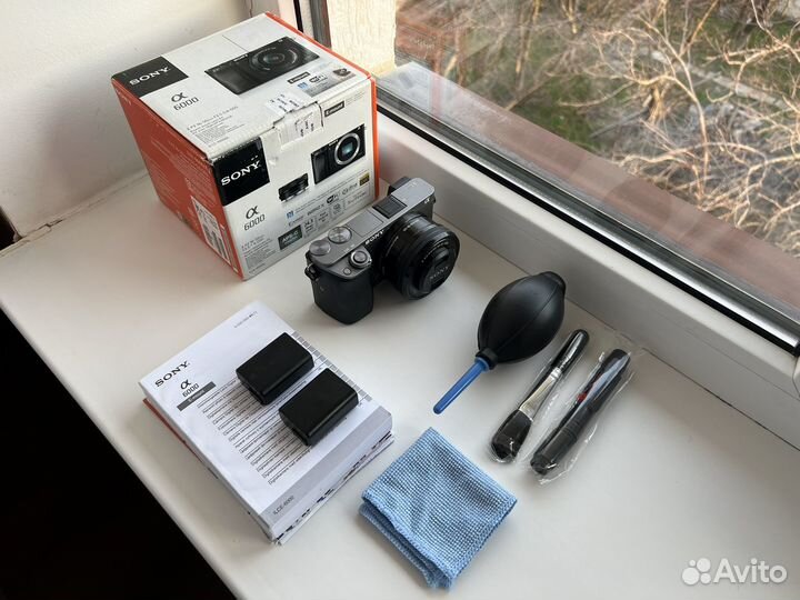 Sony A6000 + kit 16-50 + коробка