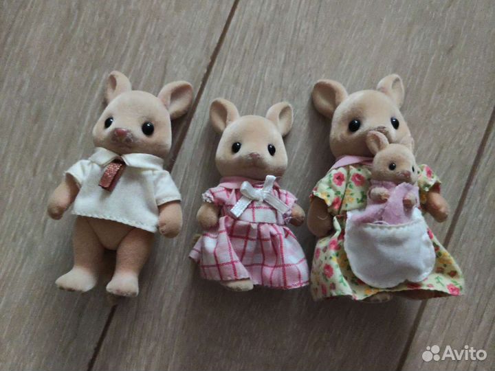 Sylvanian Families семья Кенгуру