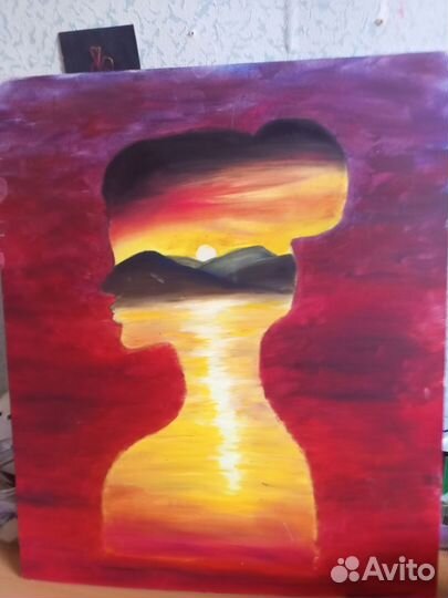Картина маслом на холсте