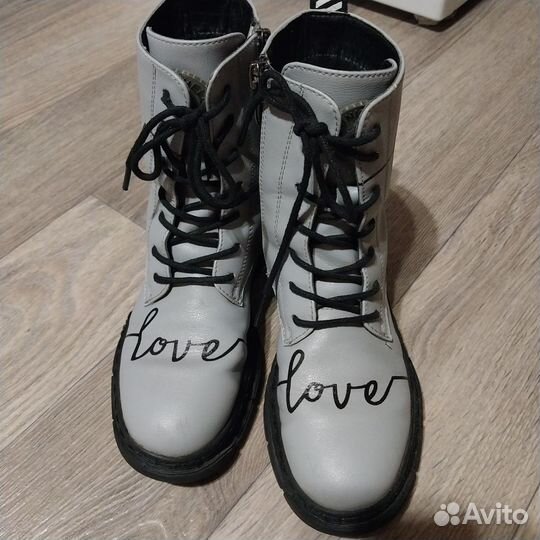 Ботинки демисезонные для девочки 32 юничел