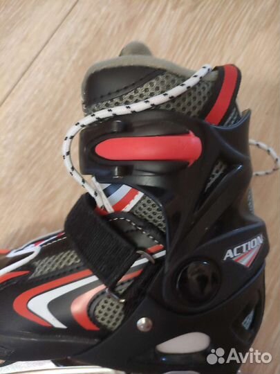 Роликовые коньки детские раздвижные