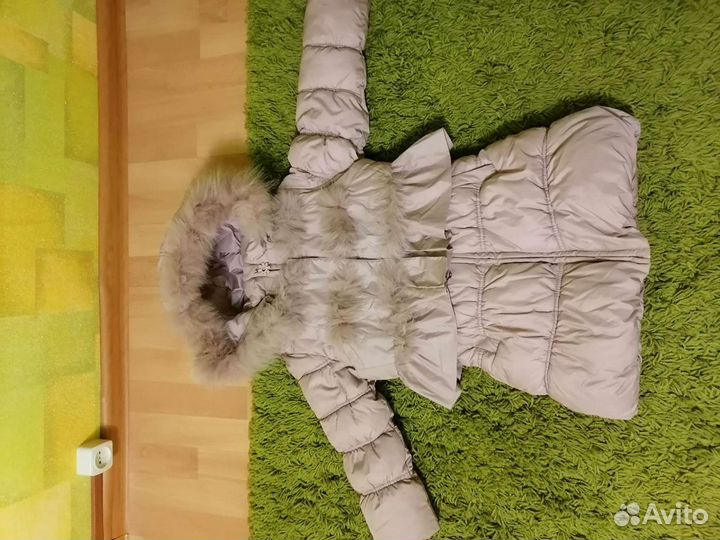 Зимнее пальто для девочки