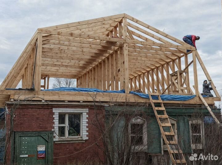 Реконструкция домов, ремонт домов, замена венцов