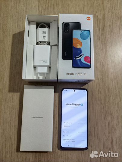 Xiaomi Redmi Note 11, 4/128 ГБ