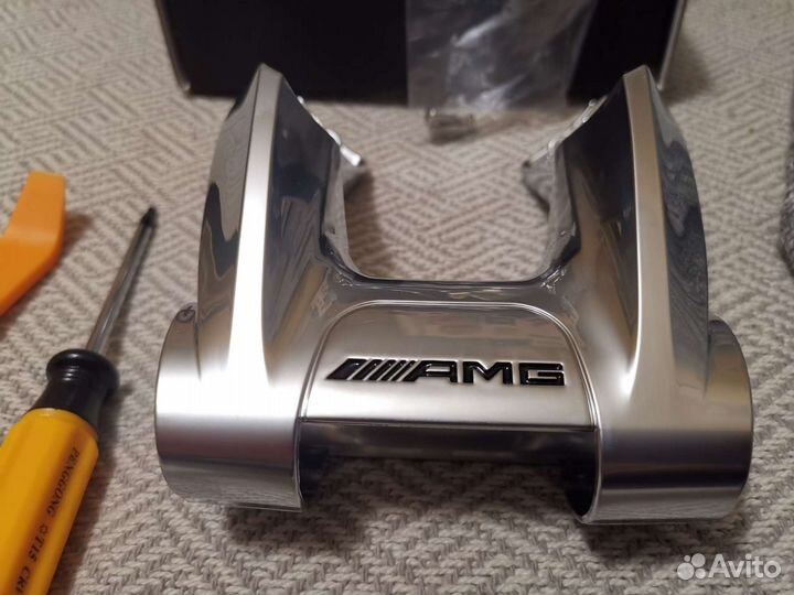 Накладка на руль Мерседес AMG