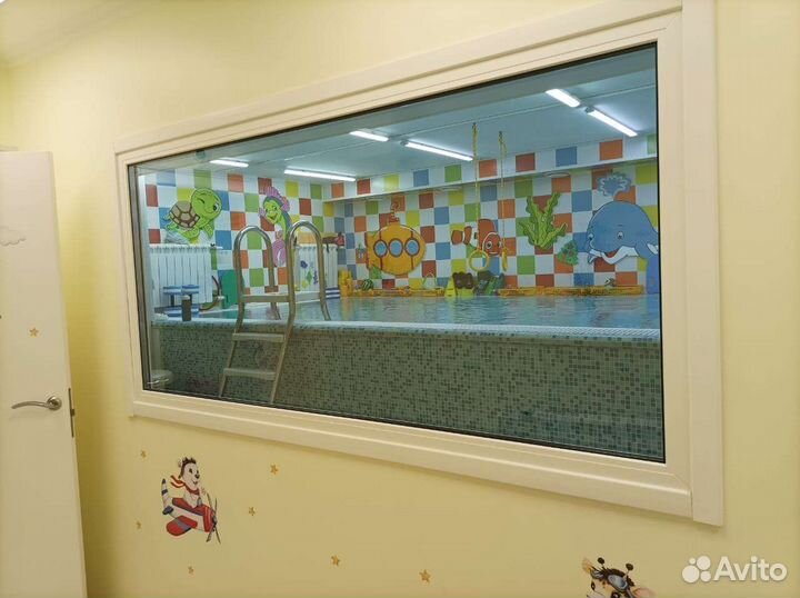 Детский бассейн акваклуб грудничковое плавание