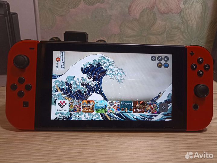 Nintendo switch прошитая + игры
