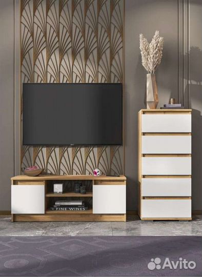 Тв Тумба в стиле Лофт