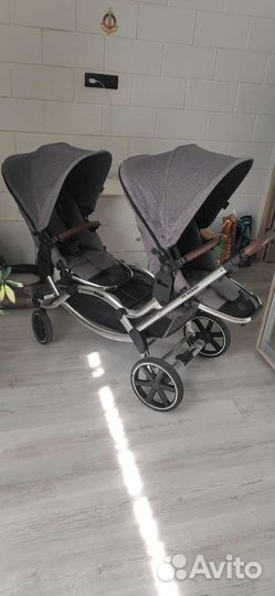 Коляска для двойни 2 в 1