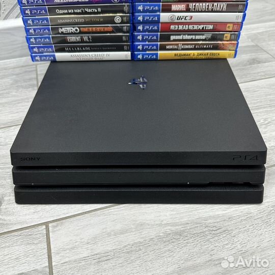 Sony PS4 Pro 1tb / Как новая 7208В