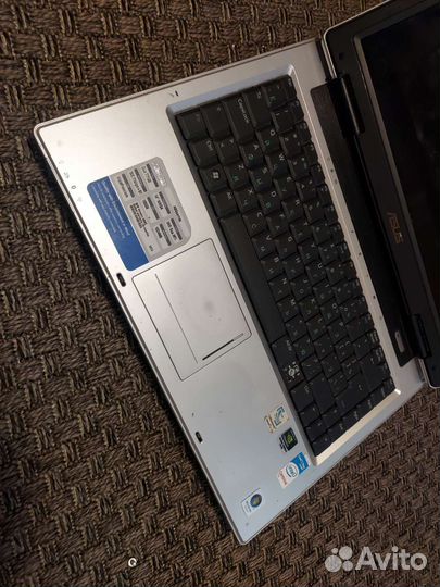 Ноутбук Asus a8s мертвый