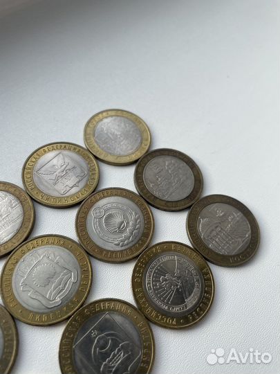 Обмен биметалл 10 р