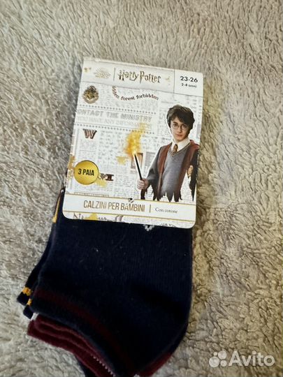 Носки детские для мальчика,3 шт, Harry Potter 23/2