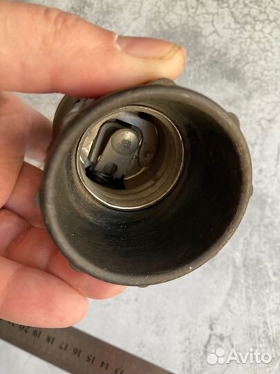 Старый патрон под лампу. Артель имени 5-го декабря