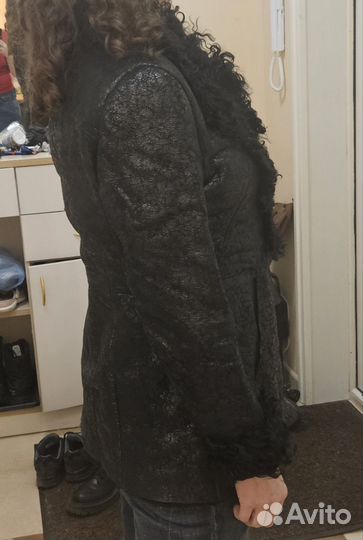 Дубленка женская короткая 44 46