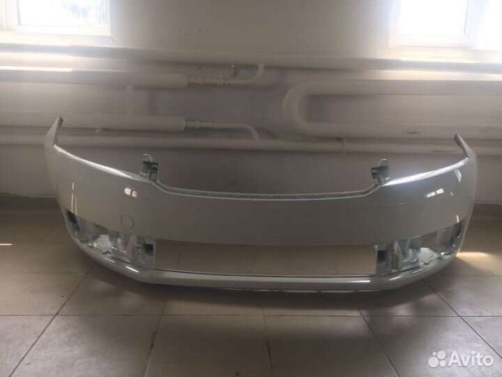 Передний бампер skoda rapid
