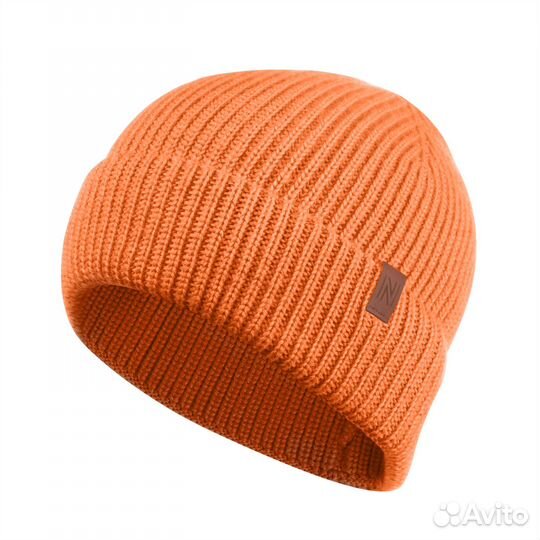 Шапка - бини из шерсти мериноса Великобритания