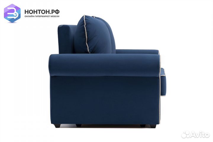 Диван еврокнижка Прованс темно-синий