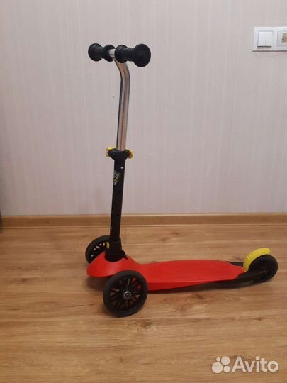 Самокат детский трехколесный бу