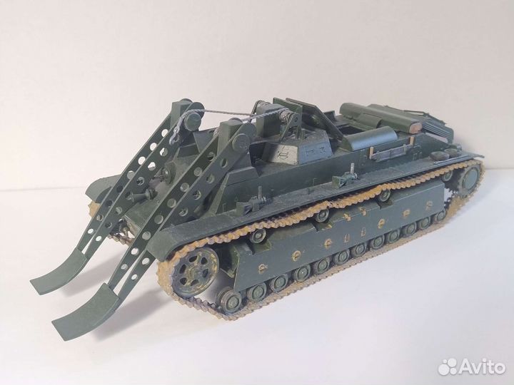 Сборная модель инженерного танка ит 28