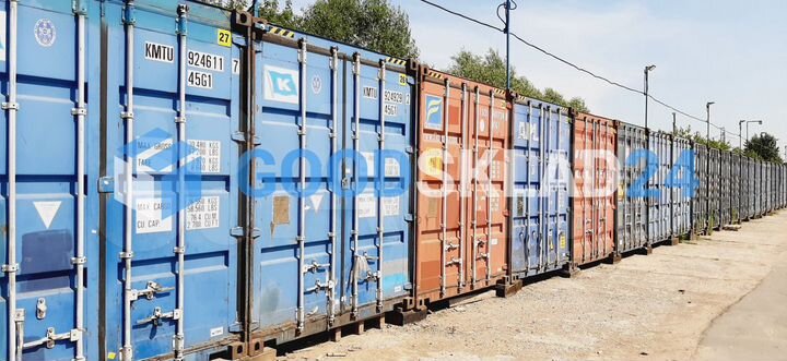 Большой контейнер складское помещение, 30 м²