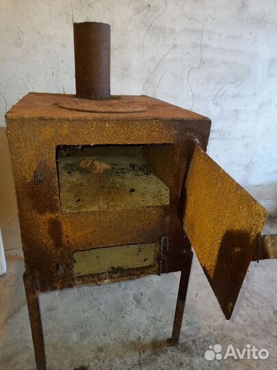Печка буржуйка для гаража