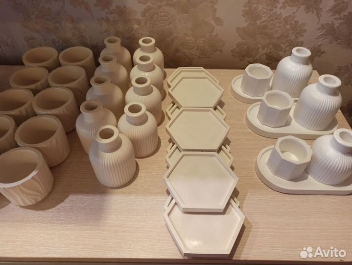Гипсовые изделия (много разных)
