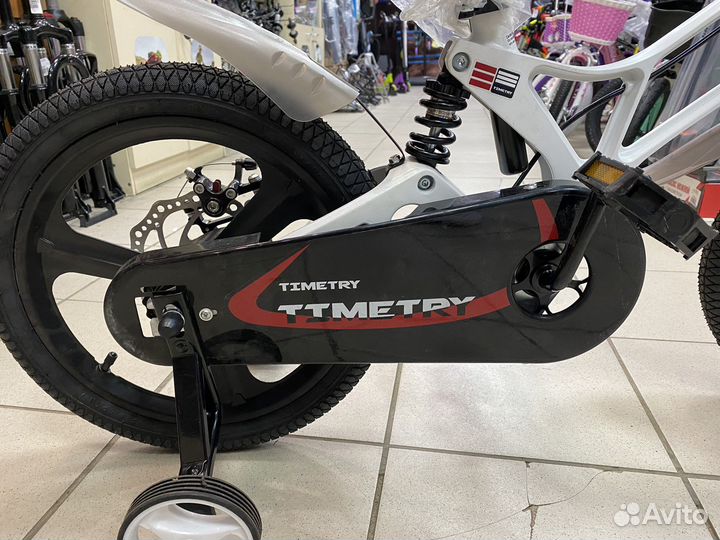 Велосипед детский алюминиевый литые диски 16