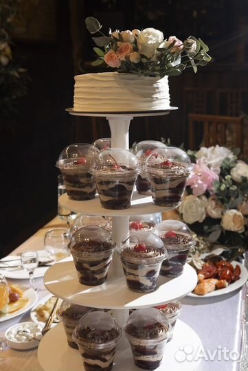 Многоярусная подставка для торта и пирожных