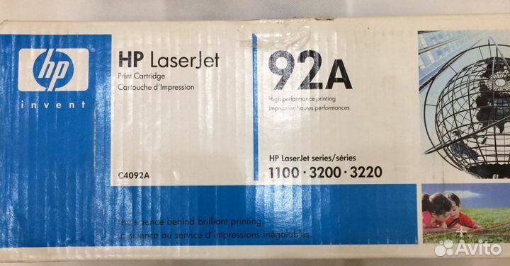 Картридж hp 92А